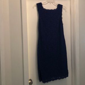 Blue Adrianna Papell dress, Size 16
